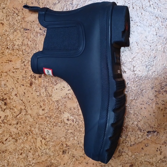 Hunter Women's Original Navy Chelsea Boots - Picture 5 of 7